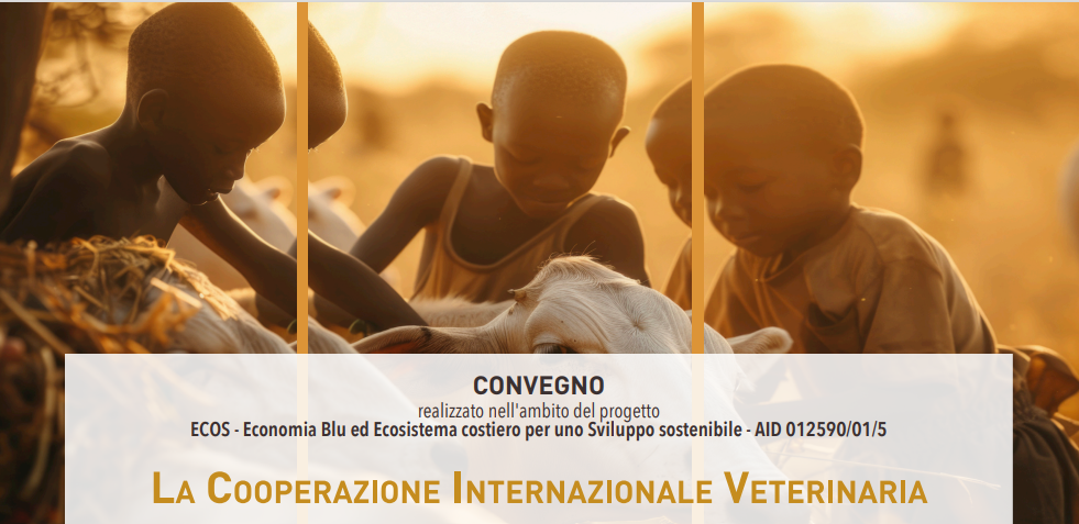 immagine della locandina: 3 bambini africani che sono intorno ad un bue bianco