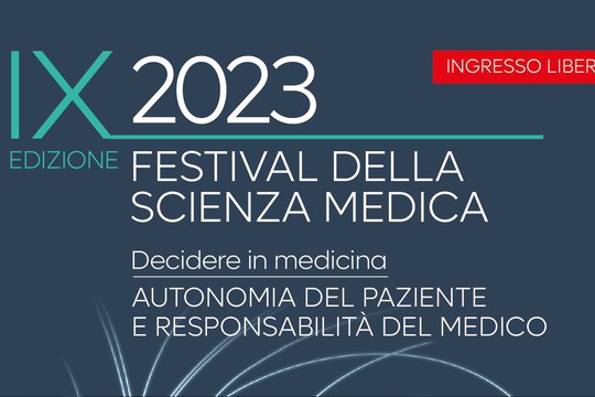 Festival della Scienza Medica - IX edizione - 10.11 novembre 2023